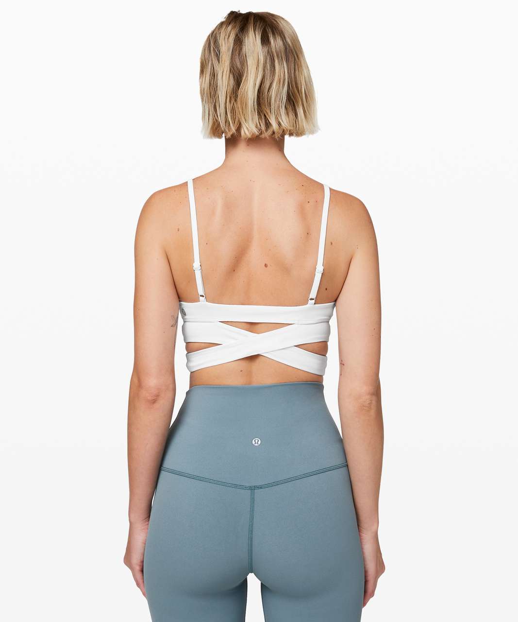 Lululemon Still Now Bra - White - lulu fanatics