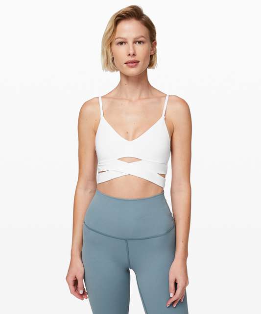 After many moons- finally found the principal dancer corsetry bra in  moonwalk (4) for a reasonable price! It's even cuter in person! Size  reference in comments : r/lululemon