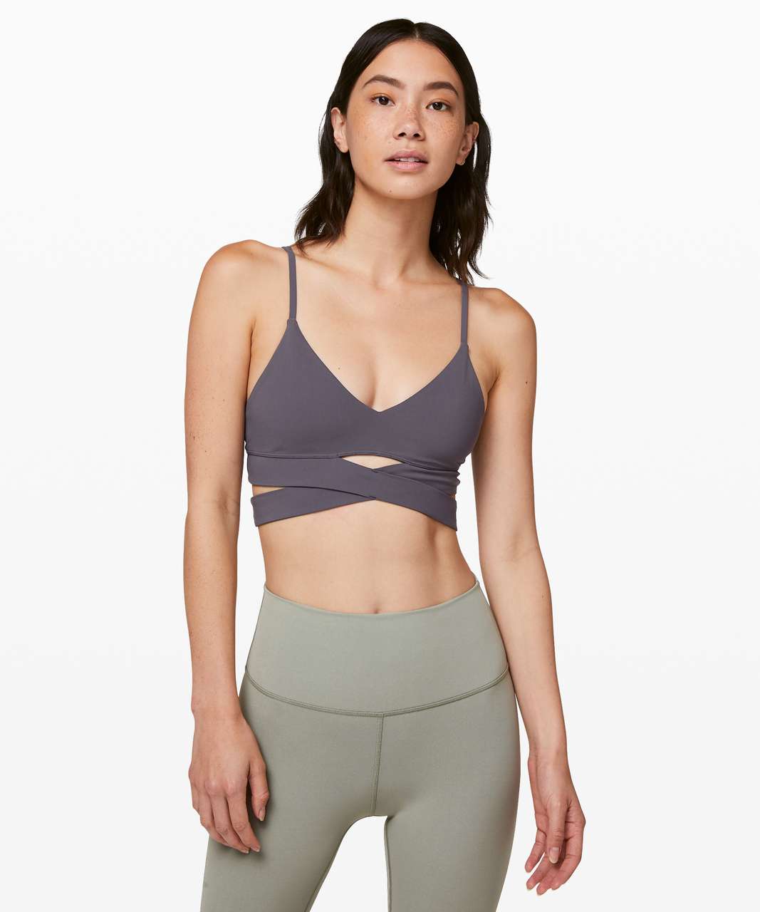 Lululemon Still Now Bra - Moonwalk