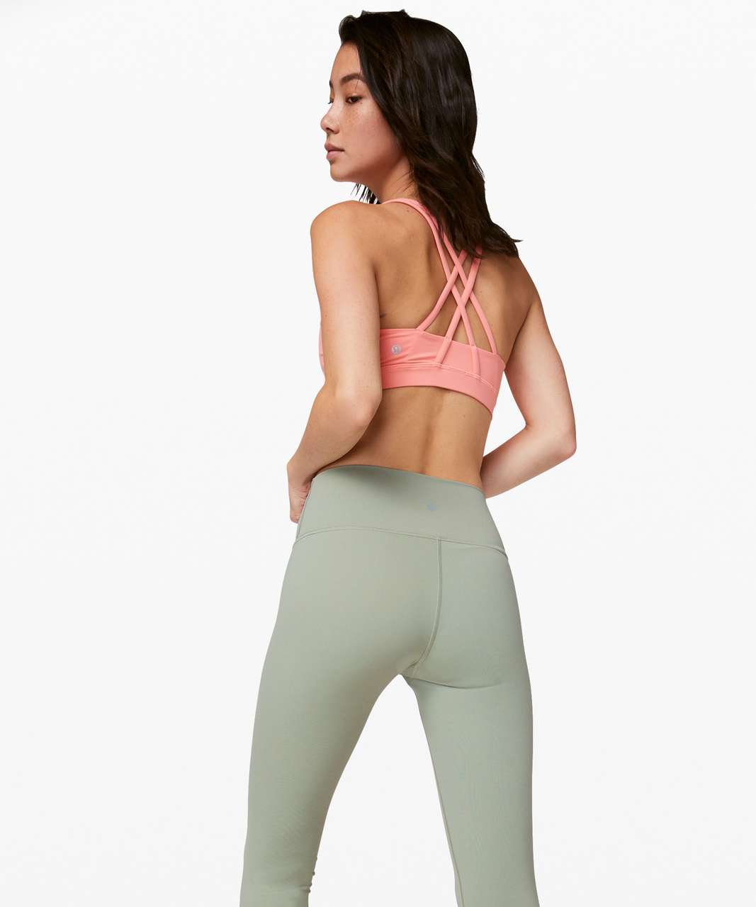 Minimal Long Line Strappy Sports Bra