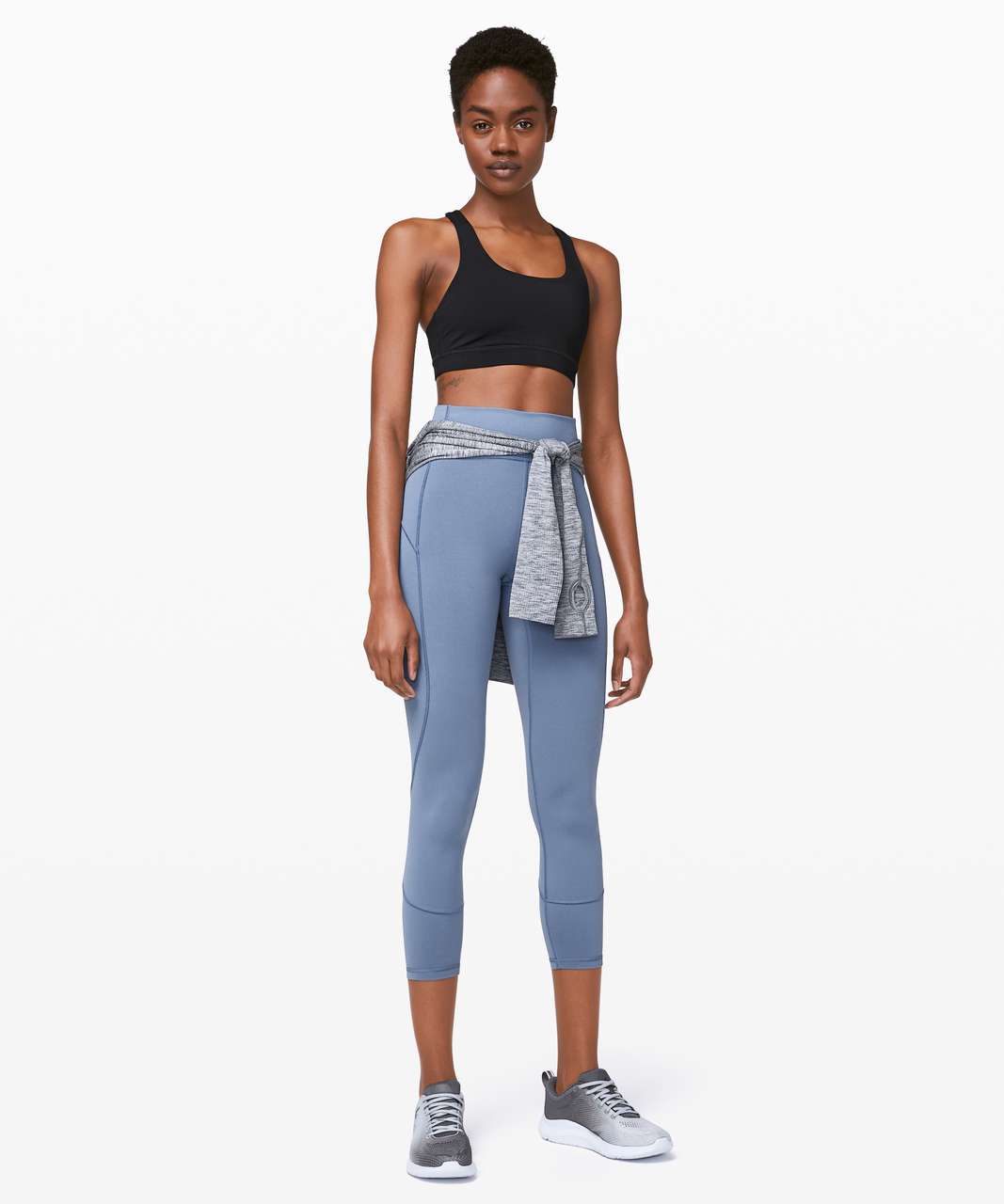 NEW LULULEMON In Movement 25 Tight 10 Utility Blue