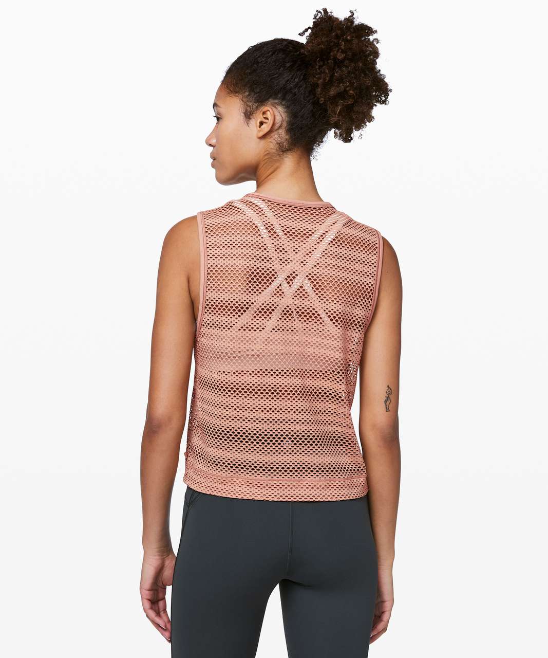 Lululemon Sweat Your Heart Out Tank - Antique