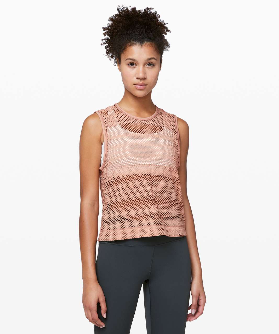 Lululemon Sweat Your Heart Out Tank - Antique