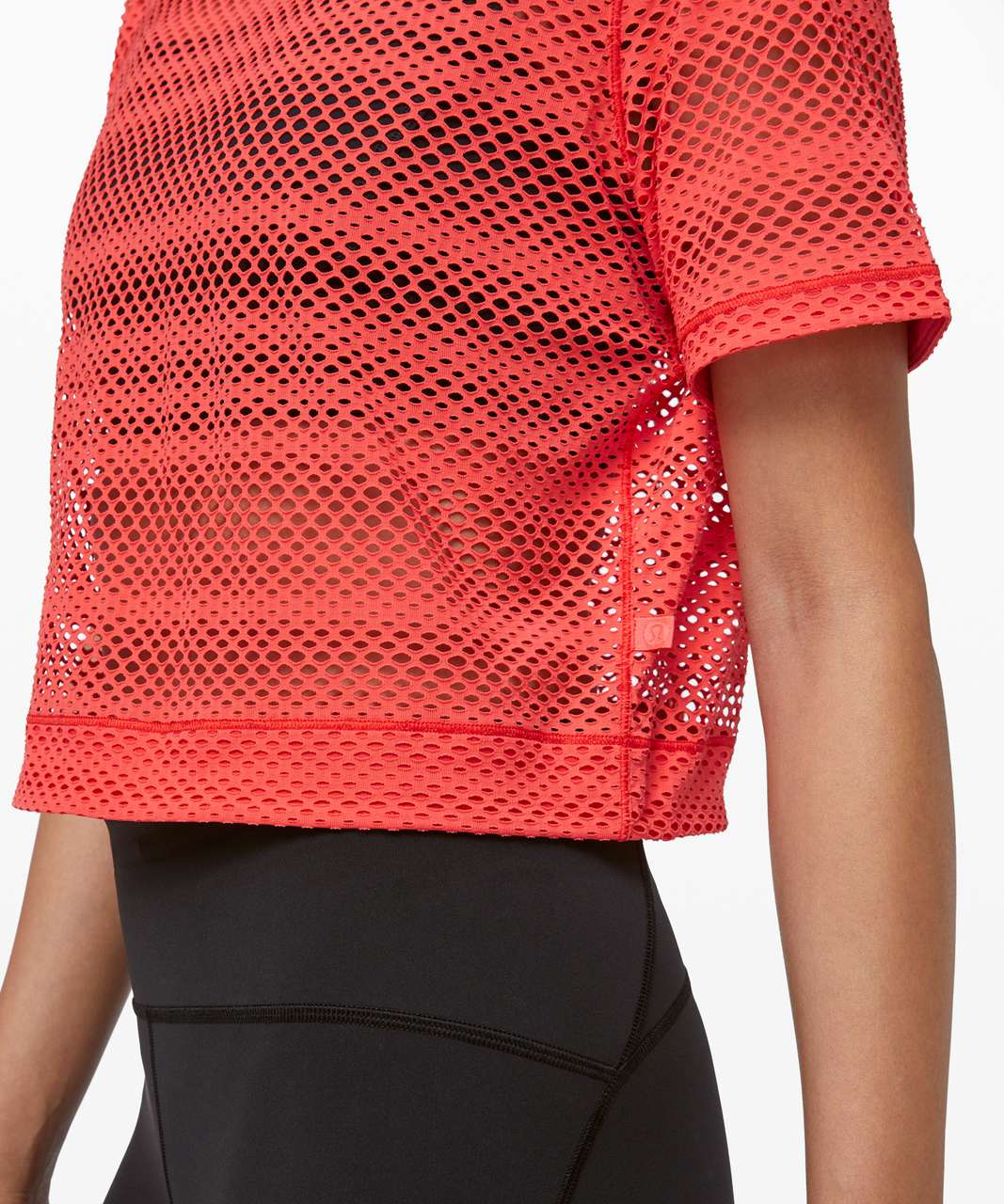 Lululemon Sweat Your Heart Out Short Sleeve - Hot Sunset