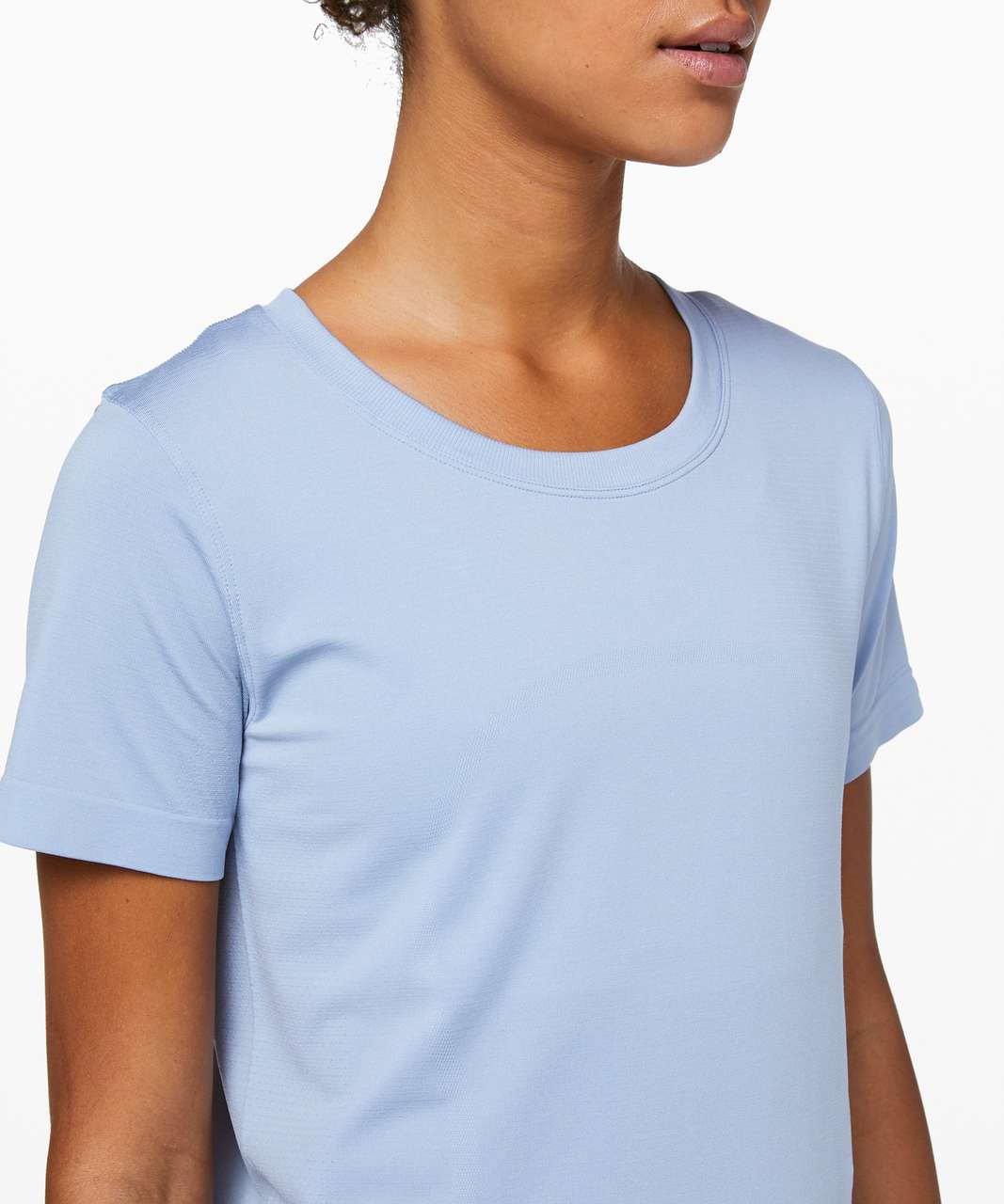 Lululemon Swiftly Tech Short Sleeve (Breeze) *Relaxed Fit - Ice Cap / Ice Cap