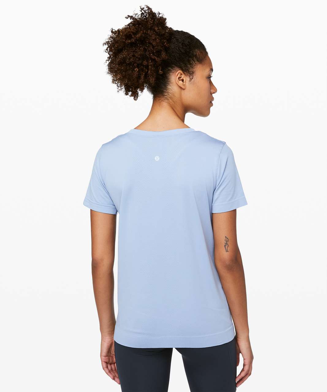 Lululemon Swiftly Tech Short Sleeve (Breeze) *Relaxed Fit - Ice Cap / Ice Cap