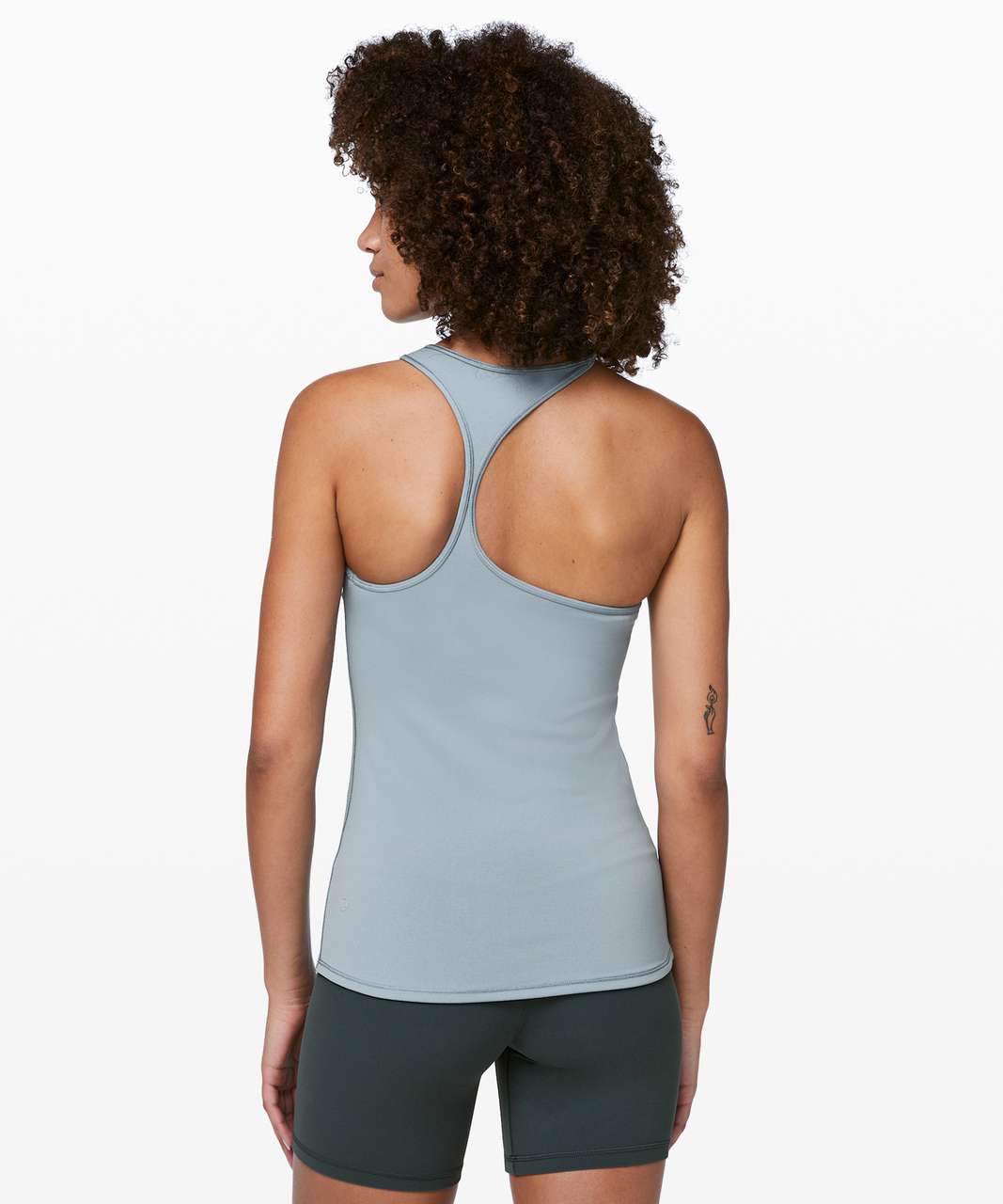 Chambray Align Tank is here!!! Tried it on with Chambray WTs