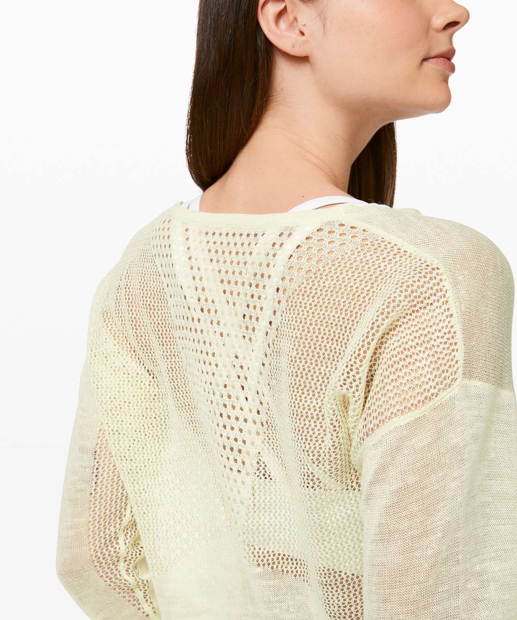 Lululemon Still Movement Sweater *Linen - Elixir