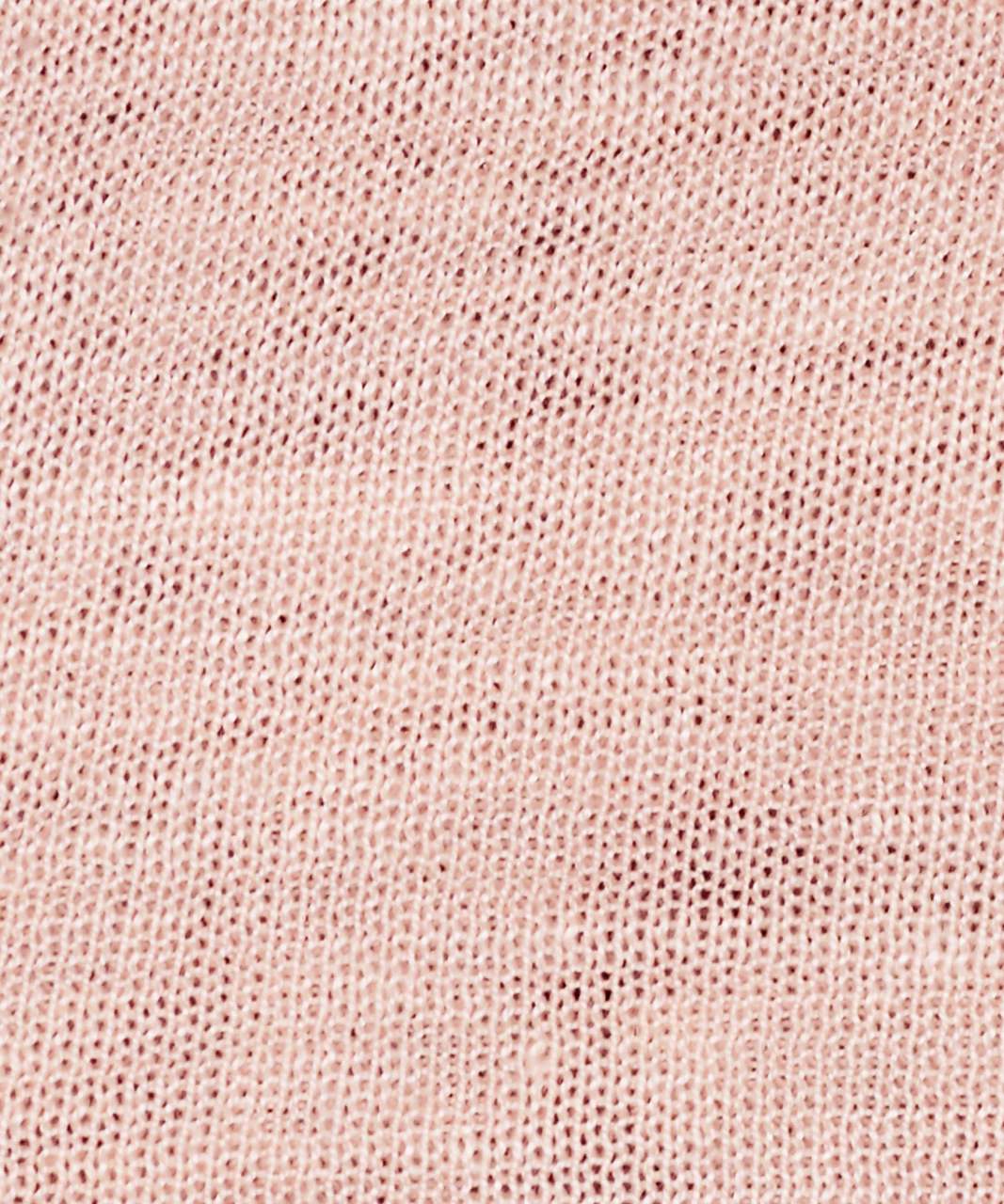 Lululemon Still Movement Sweater *Linen - Butter Pink