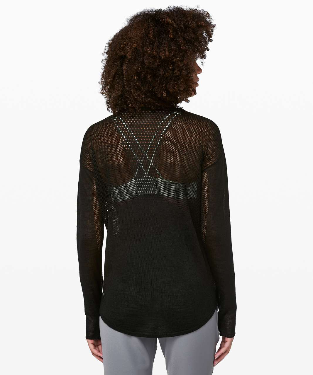  Lululemon STILL MOVEMENT SWEATER - BLACK (4) : Clothing, Shoes  & Jewelry