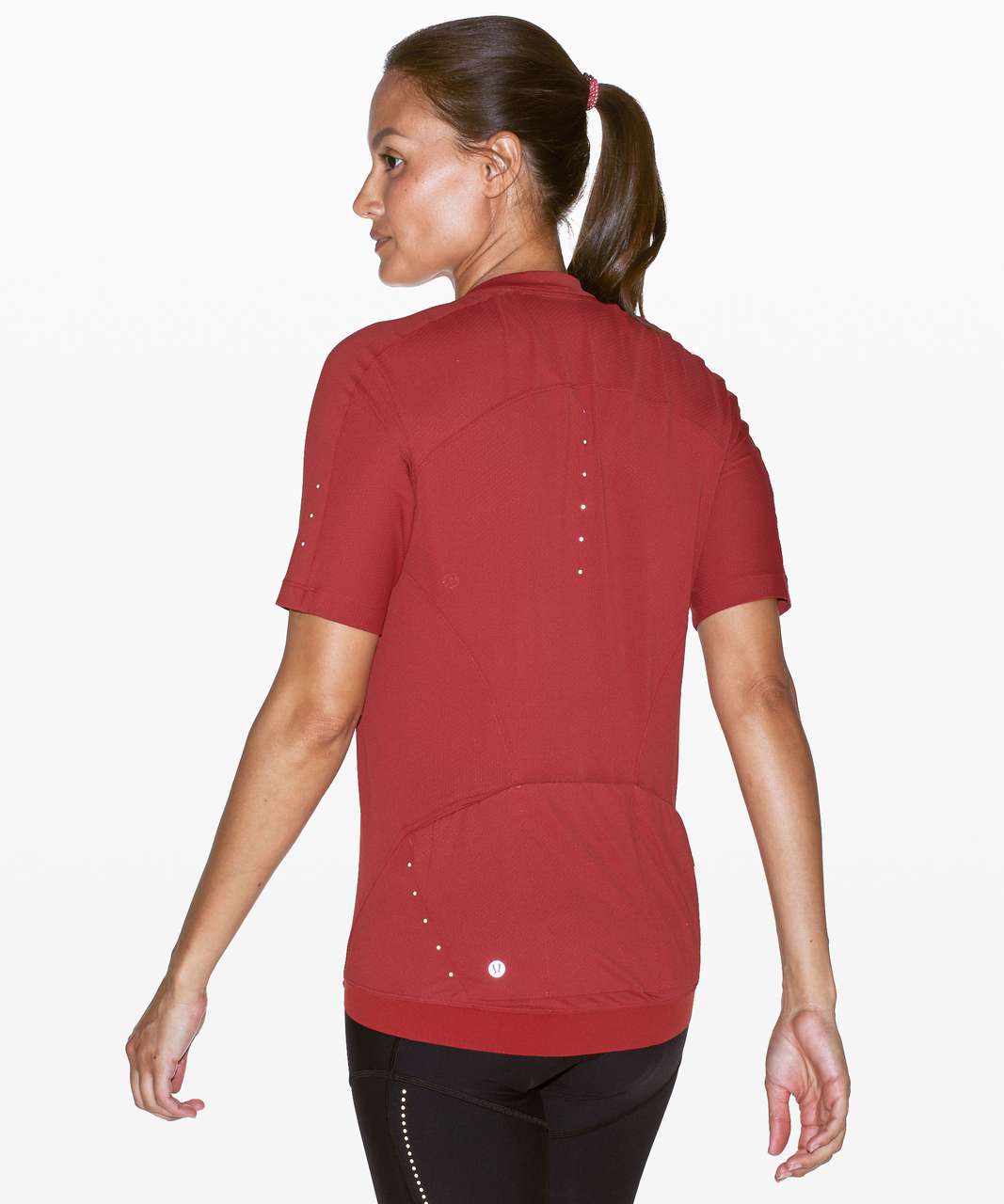 Lululemon City To Summit Cycling Jersey - Cayenne