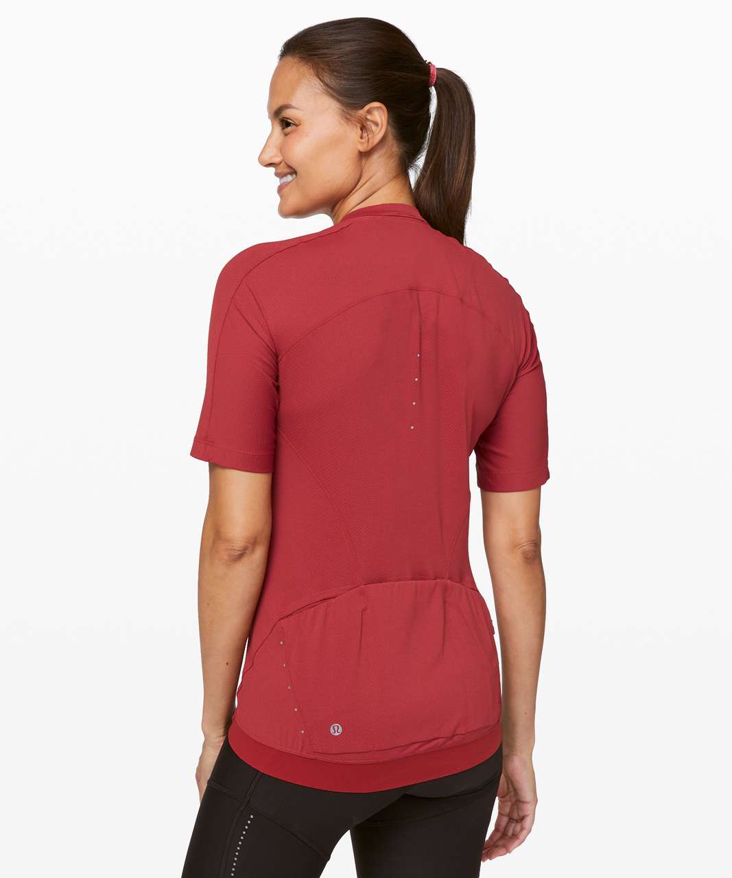 Lululemon City To Summit Cycling Jersey - Cayenne