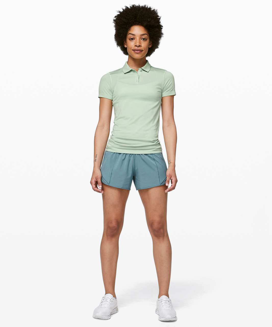 Lululemon Swiftly Speed Polo - Mystic Mint / Mystic Mint - lulu fanatics