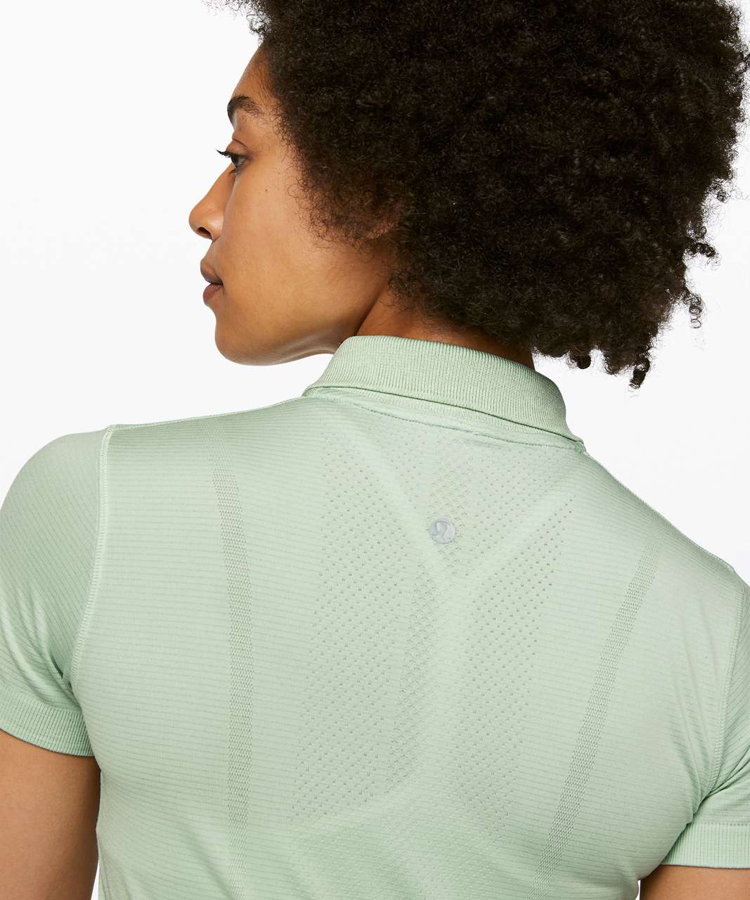 Lululemon Swiftly Speed Polo - Mystic Mint / Mystic Mint