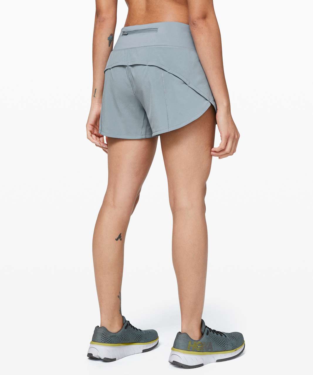 Lululemon Speed Up Short Long *4" Updated Fit - Chambray