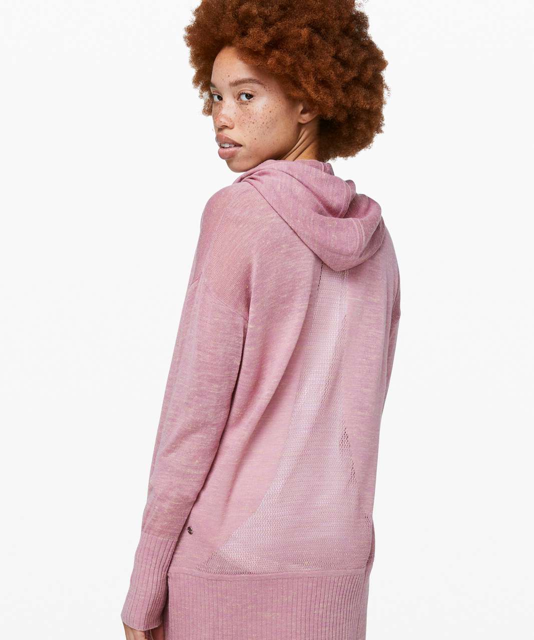 Lululemon Calm and Collected Wrap - Heathered Vintage Mauve