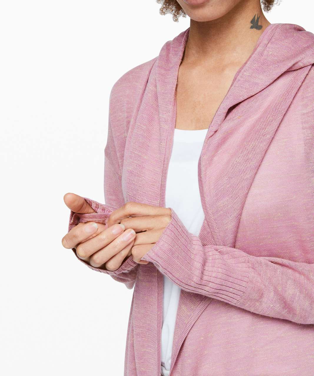 Lululemon Calm and Collected Wrap - Heathered Vintage Mauve