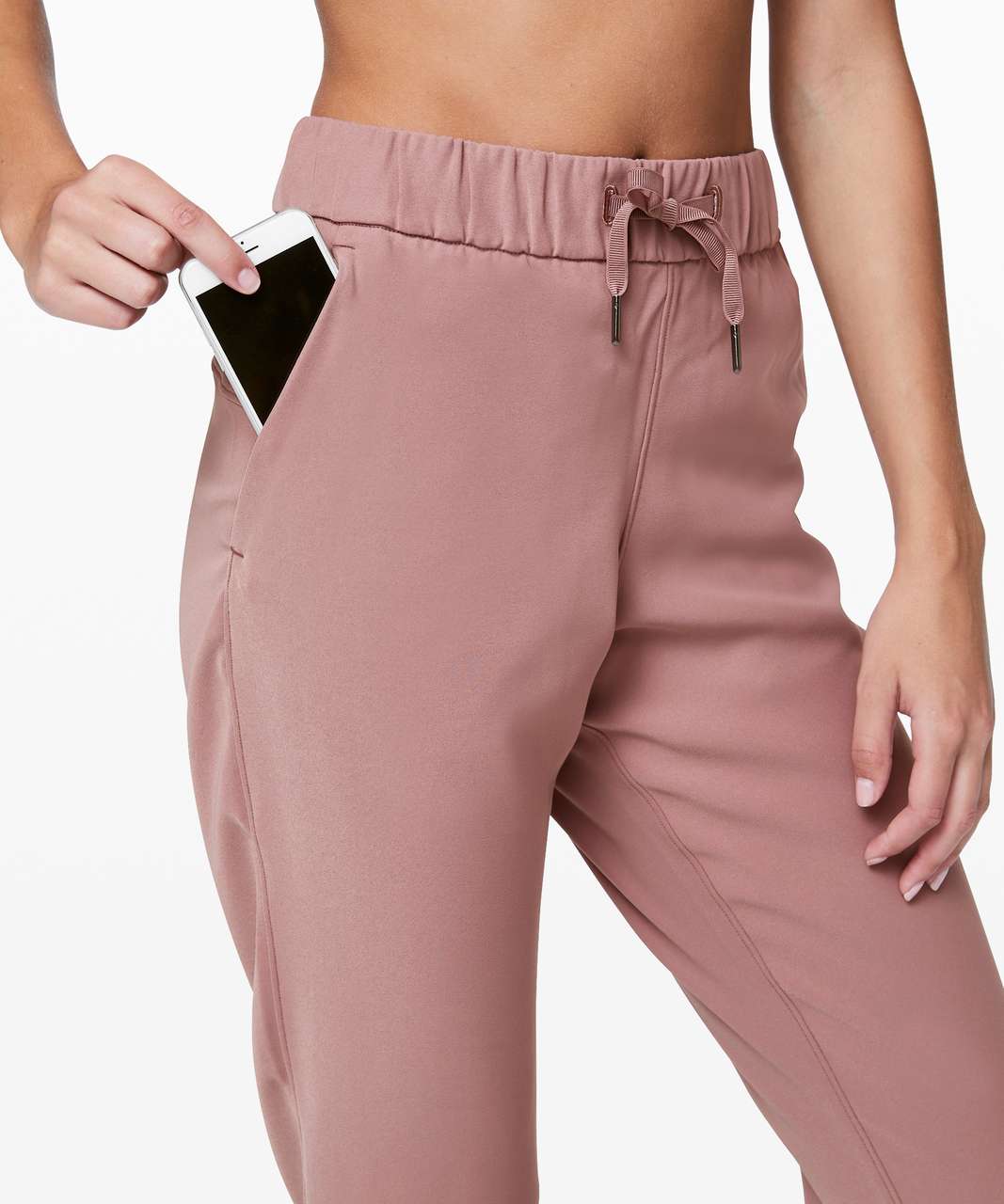 Lululemon On the Fly Jogger 28 *Woven - Pink Taupe - lulu fanatics