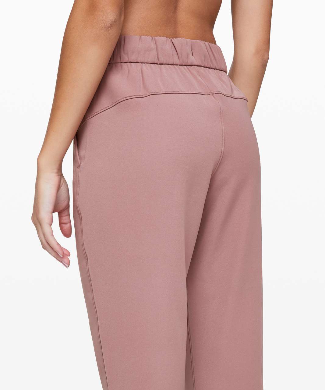 Lululemon On the Fly Crop *Woven 23" - Red Dust