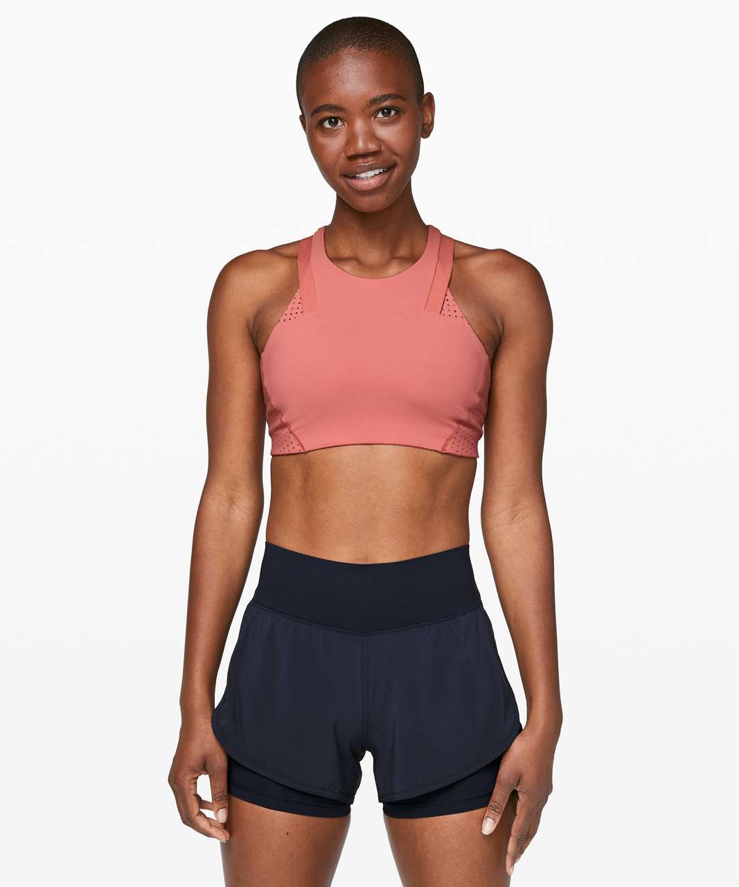 Lululemon Bootcamp Ready Bra - Rustic Coral - lulu fanatics