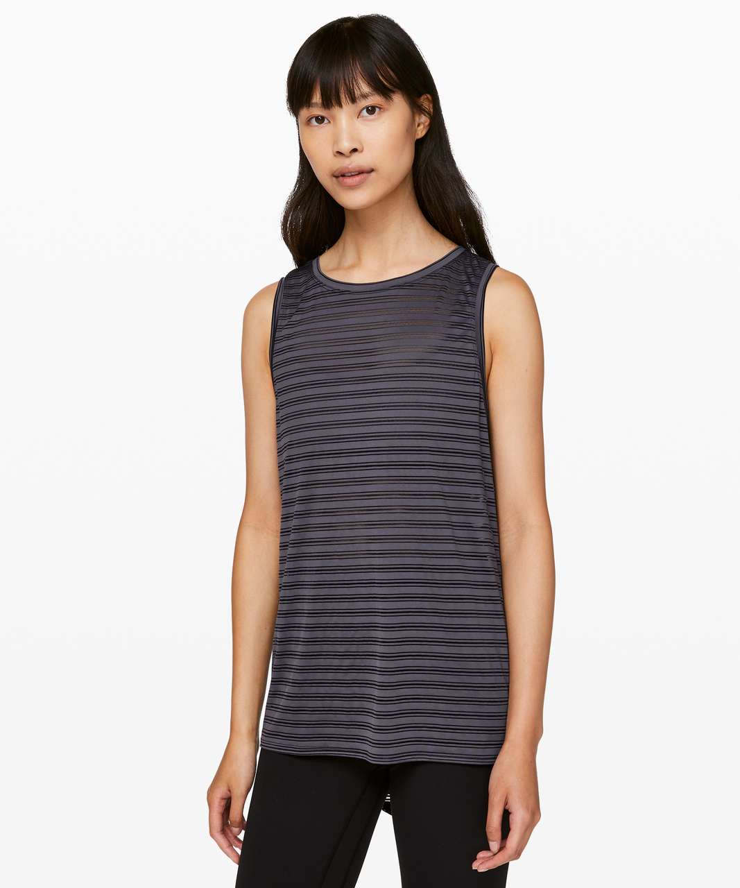 Lululemon Meet Halfway Tank *Striped - Moonwalk