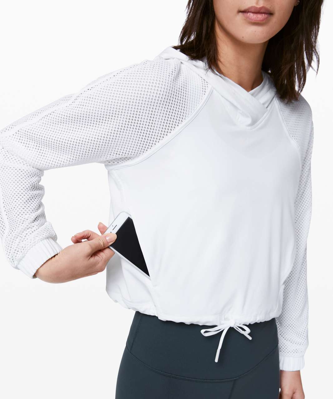 Lululemon Catch a Breeze Pullover - White