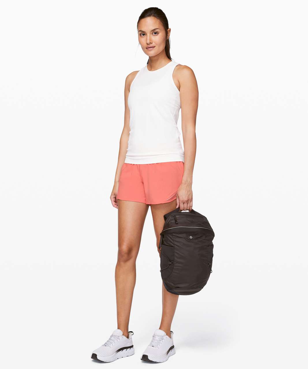 Lululemon Hotty Hot Short *High-Rise Long 4" - Light Coral