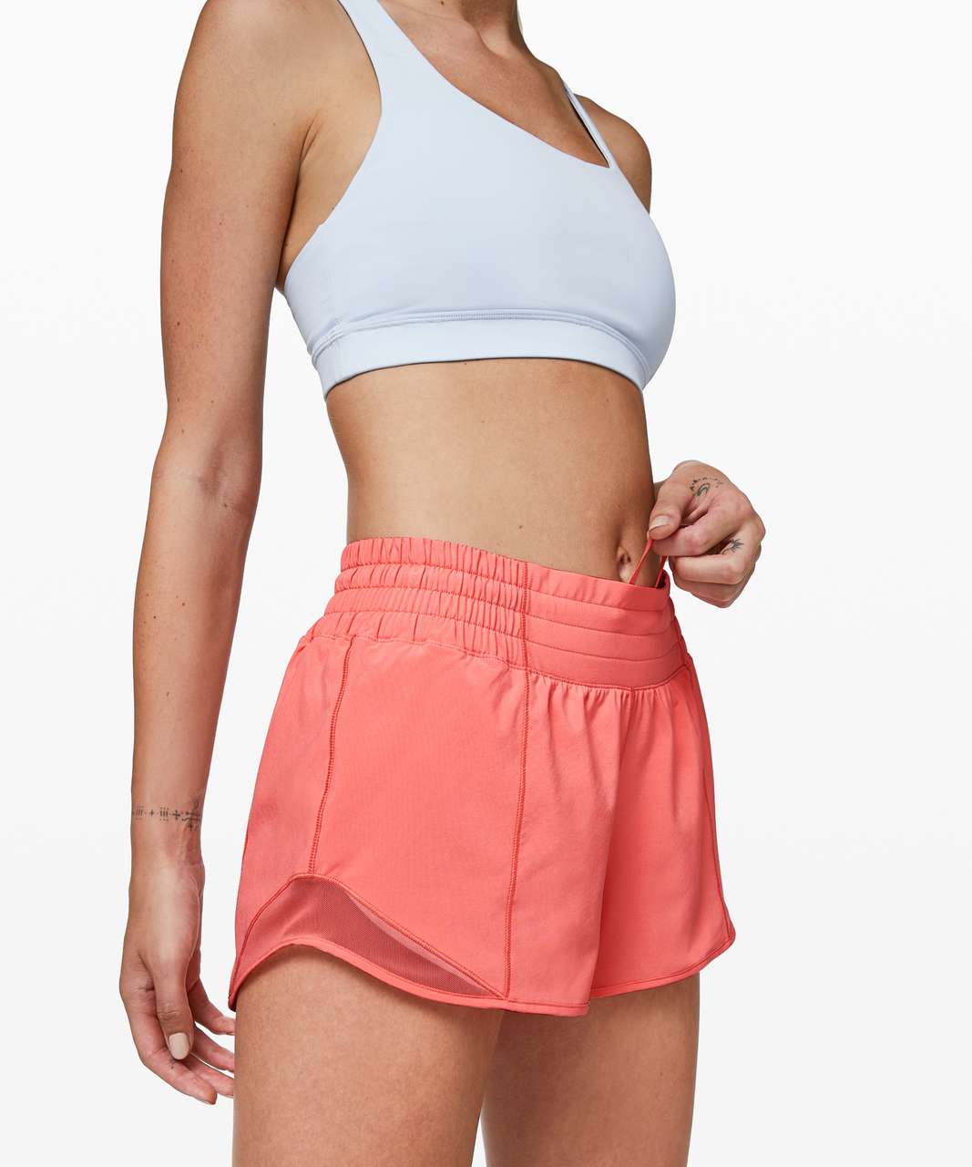 Lululemon Hotty Hot Short *High-Rise 2.5" - Light Coral