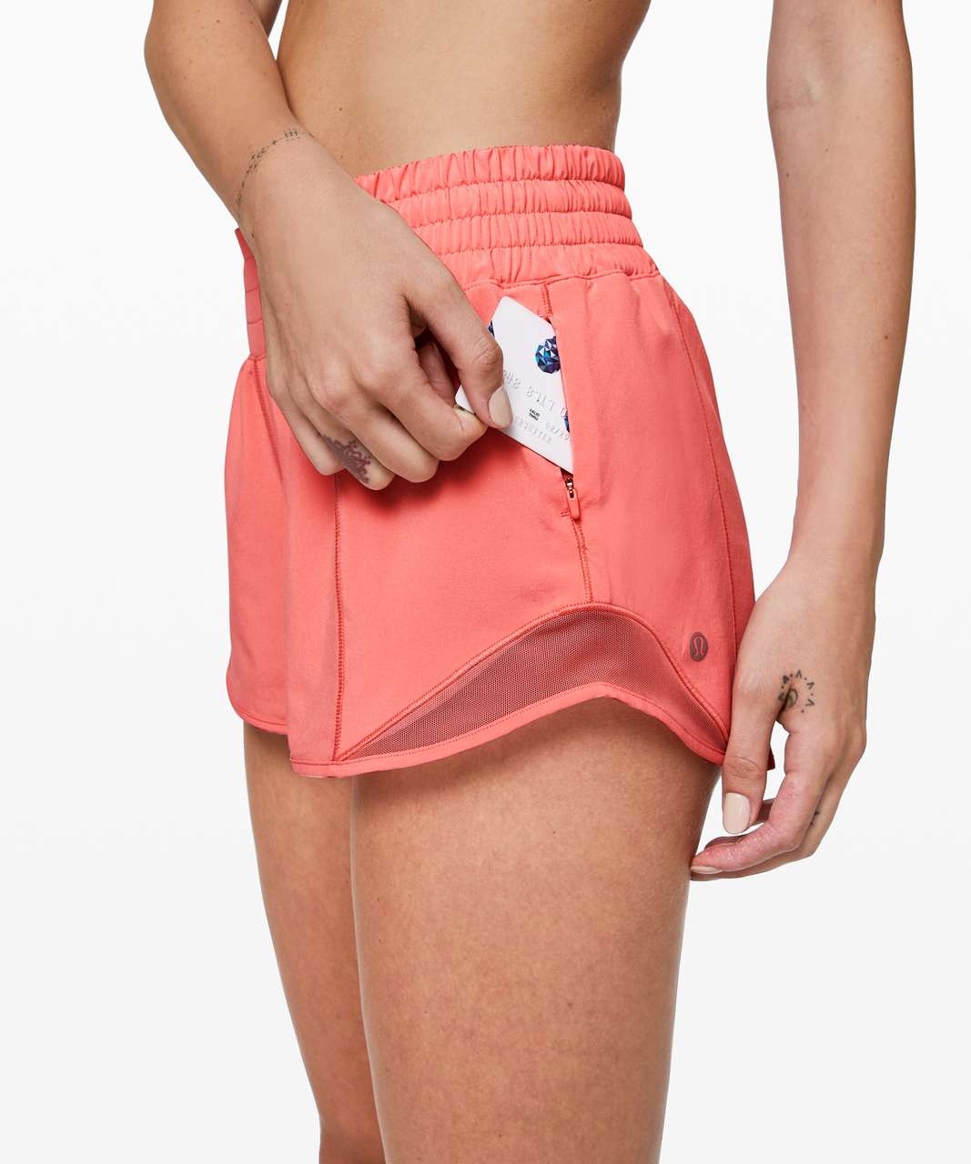 Lululemon Hotty Hot Short *High-Rise 2.5" - Light Coral