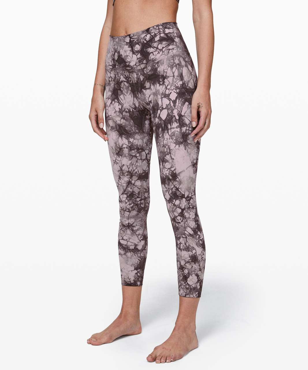 Lululemon Wunder Under High-Rise Tight 25" *Full-On Luxtreme - Dual Shibori Iced Iris Mystique Moonwalk