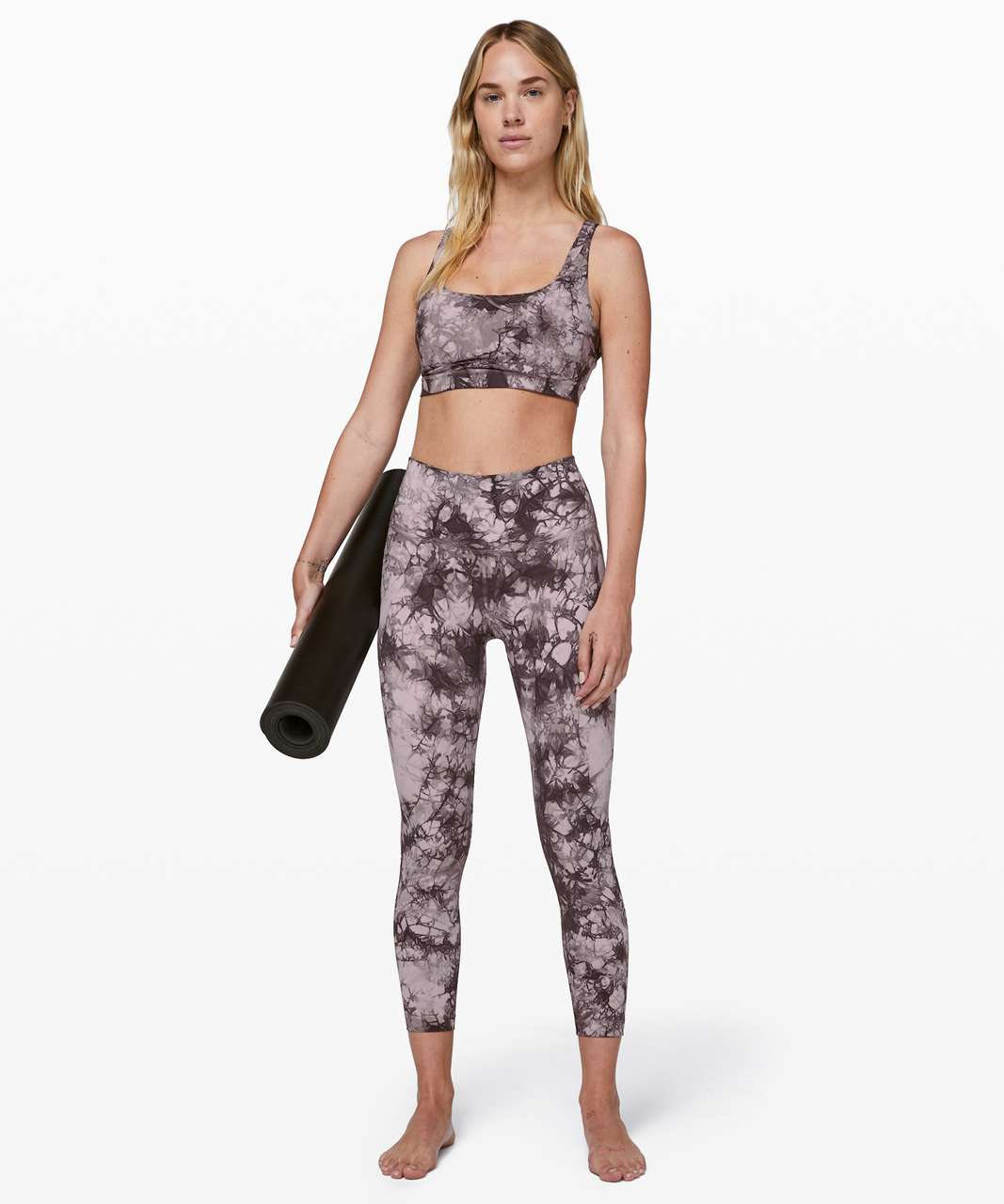 Lululemon Tulua Tight *lululemon lab - Mosaic Mirage Jacquard Antique White  Vapor - lulu fanatics