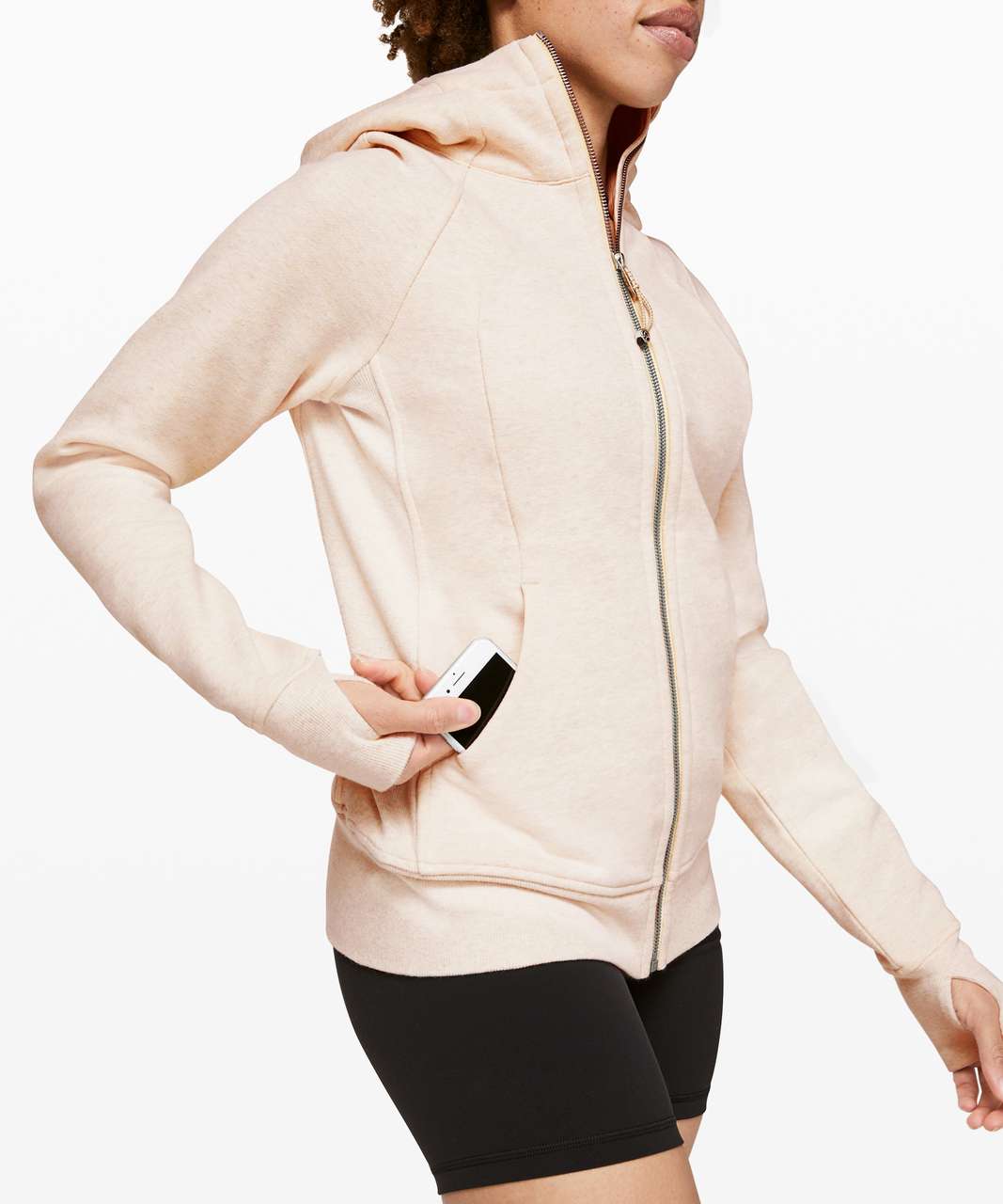 Lululemon Scuba Hoodie *Light Cotton Fleece - Heathered Sun Shower