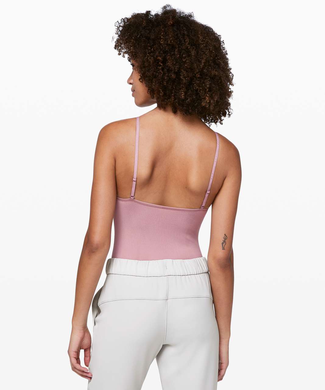 Lululemon Truly Tranquil Bodysuit - Vintage Mauve