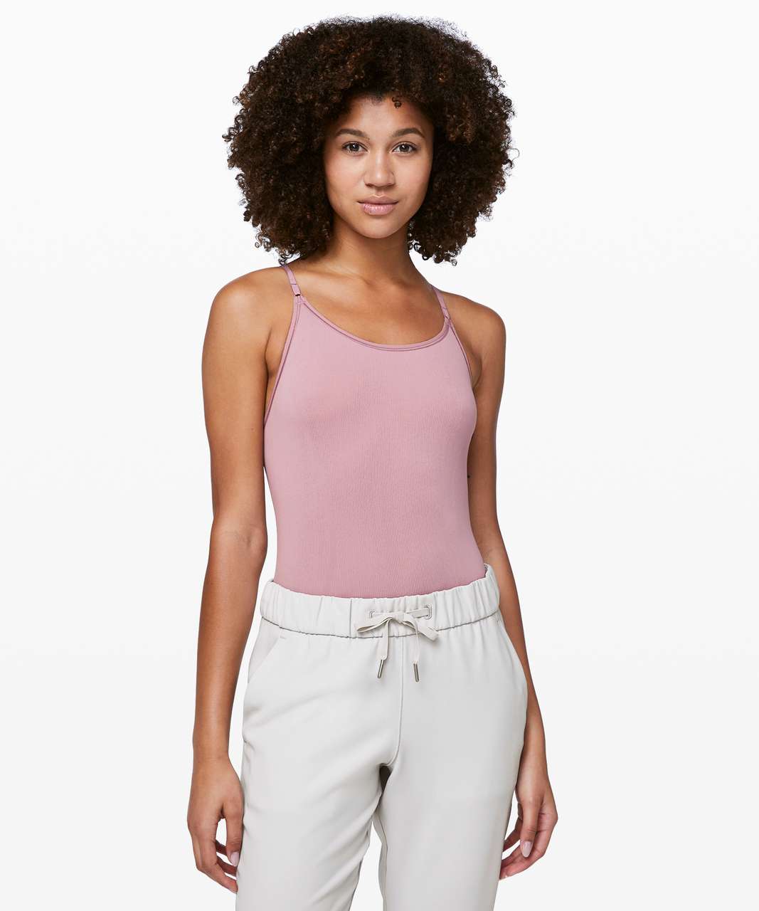 Lululemon Truly Tranquil Bodysuit - Vintage Mauve - lulu fanatics