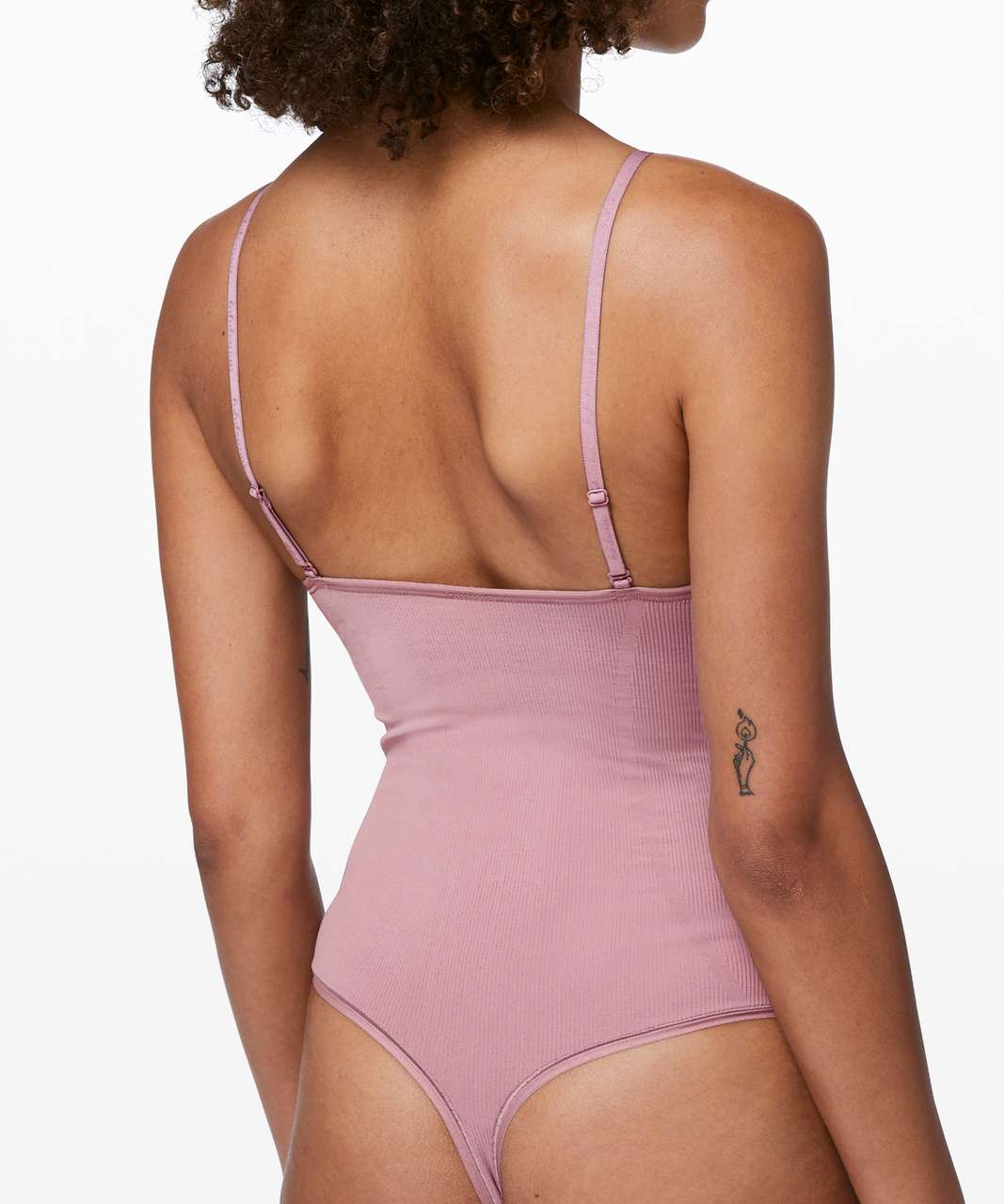 Lululemon Truly Tranquil Bodysuit - Vintage Mauve