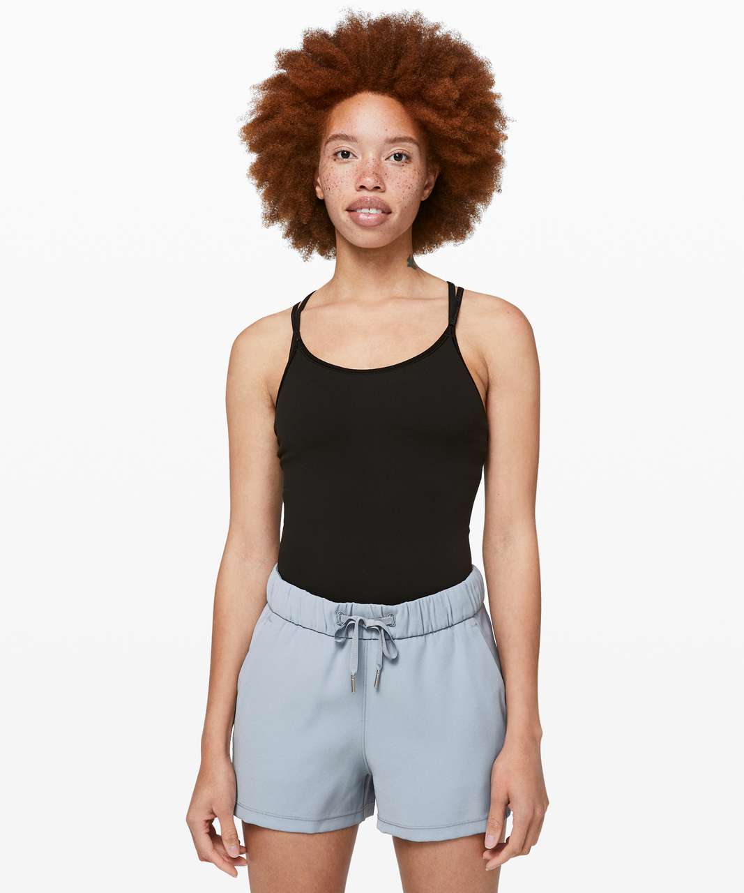 Lululemon Heavyweight Cotton T-Shirt Bodysuit - Black - lulu fanatics