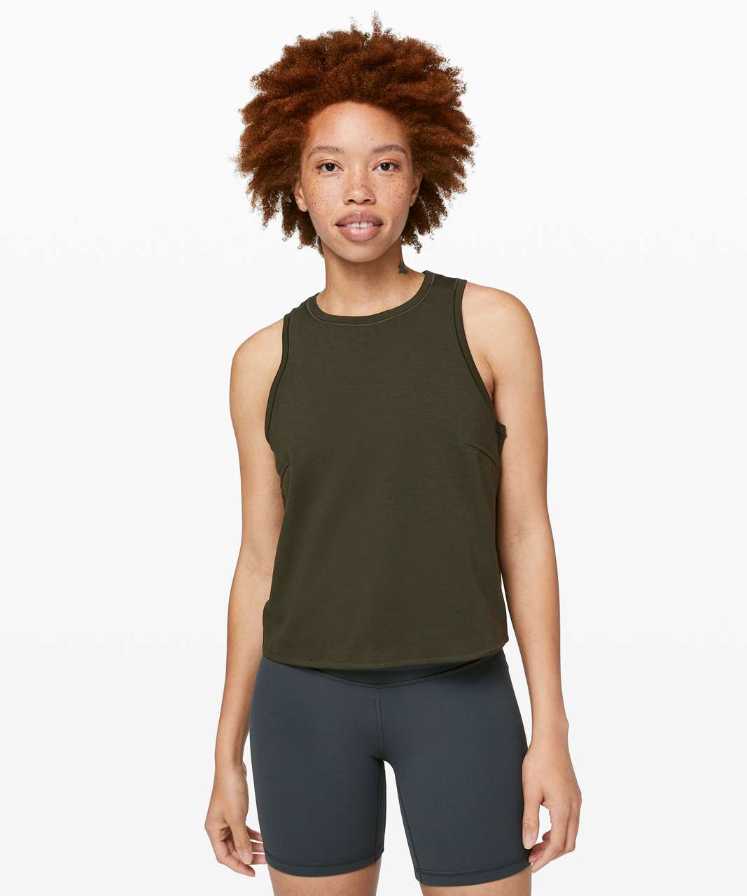 Lululemon Minimal Tank - Dark Olive