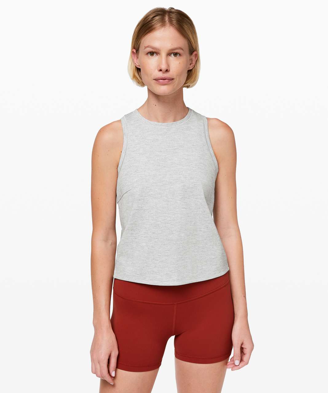 Lululemon Minimal Tank - Heathered Power Grey