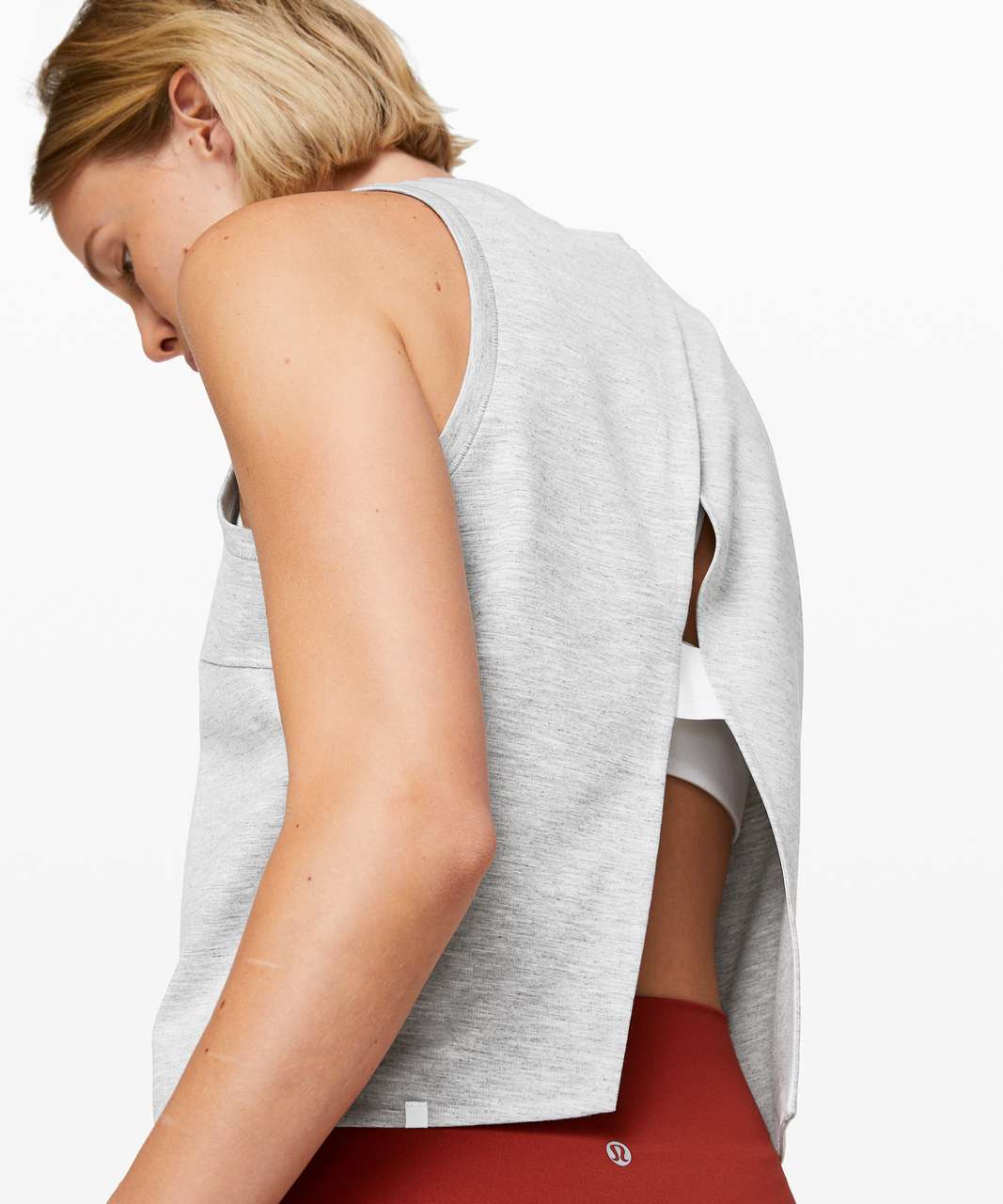 Lululemon Minimal Tank - Heathered Power Grey