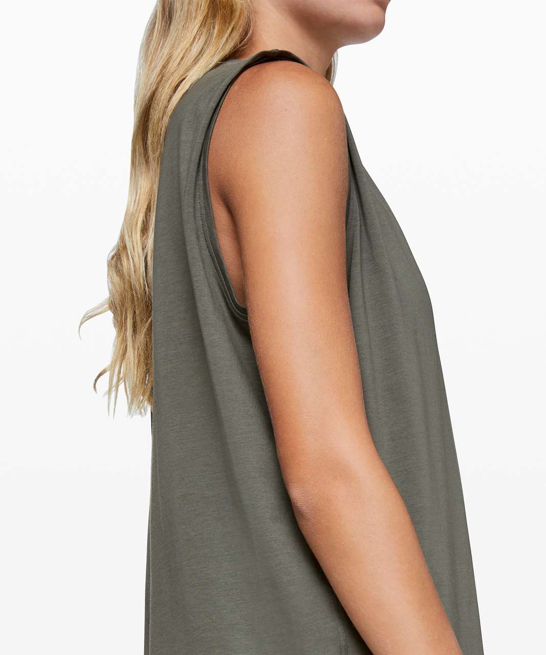 Lululemon Brunswick Muscle Tank - Grey Sage