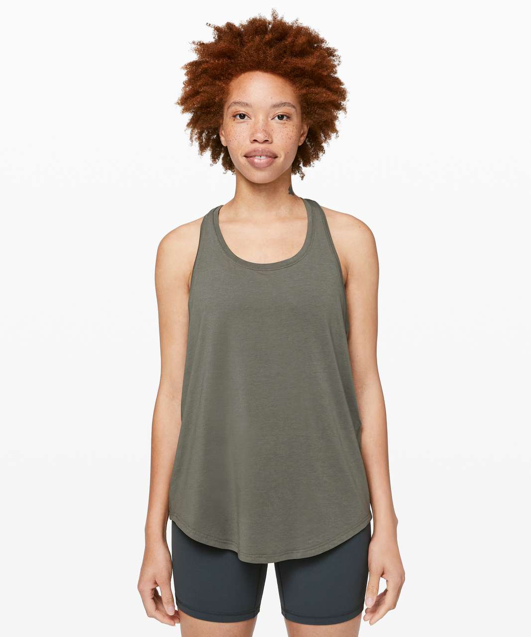 Lululemon Love Tank *Pleated - Grey Sage (First Release)