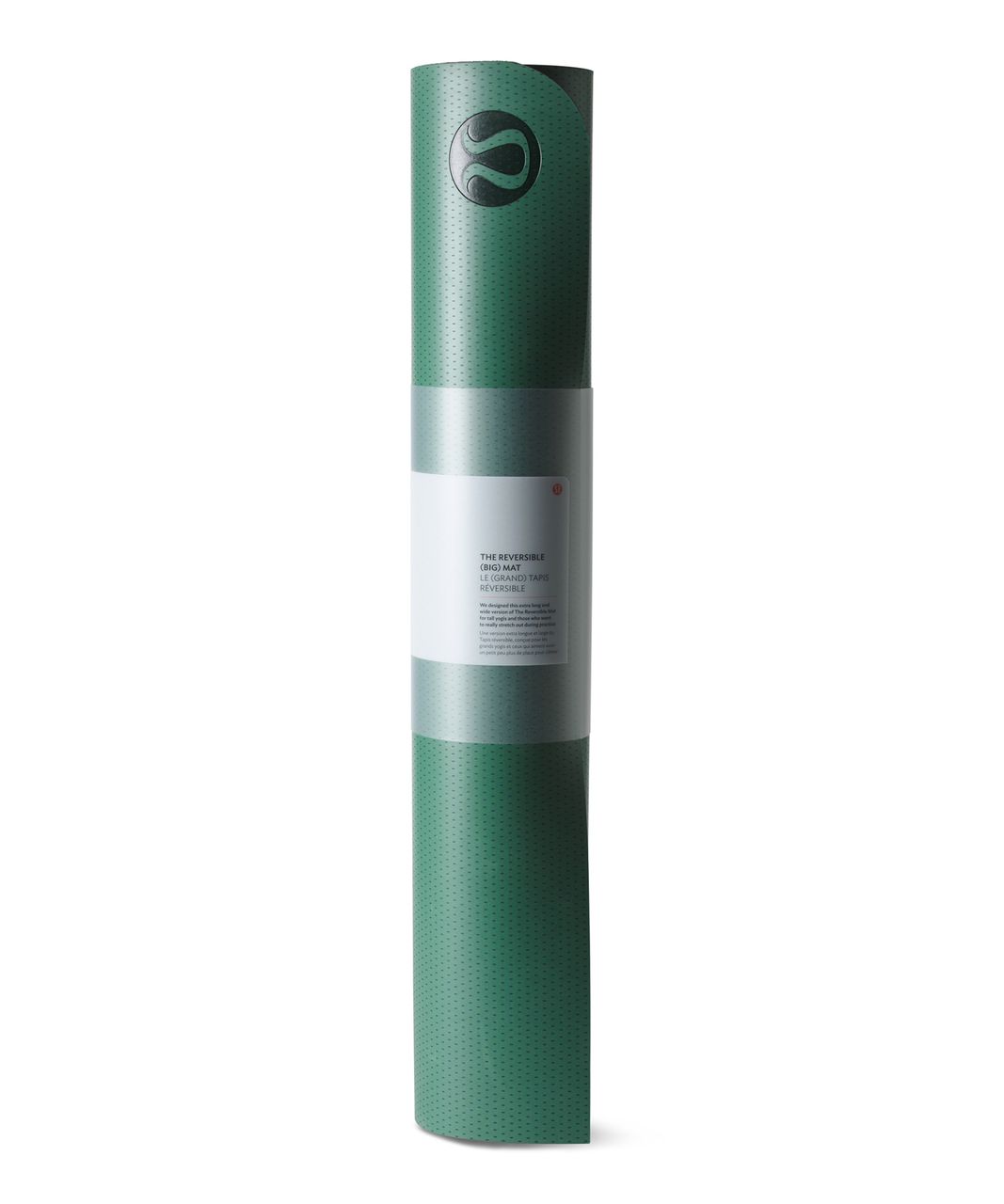 Lululemon The Reversible (Big) Mat - Interwoven Vintage Green Deep Green / Soot Light