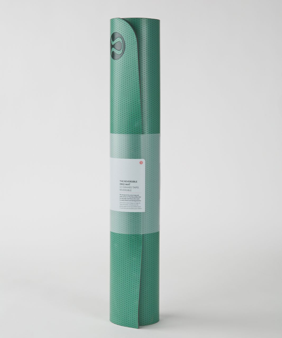 Lululemon The Reversible (Big) Mat - Interwoven Vintage Green Deep Green / Soot Light