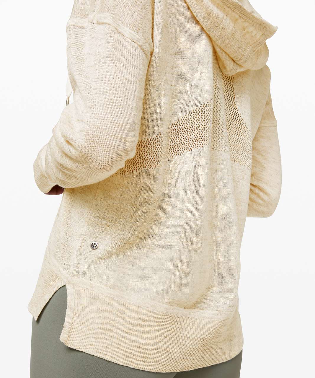 Lululemon Street to Shore Hoodie - Heathered Muslin