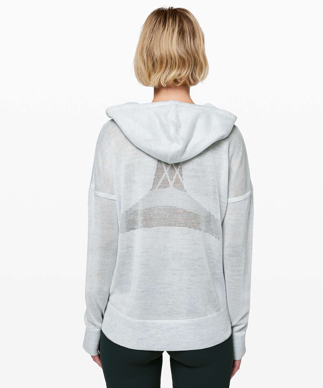 Lululemon Street to Shore Hoodie - Heathered Almost Blue