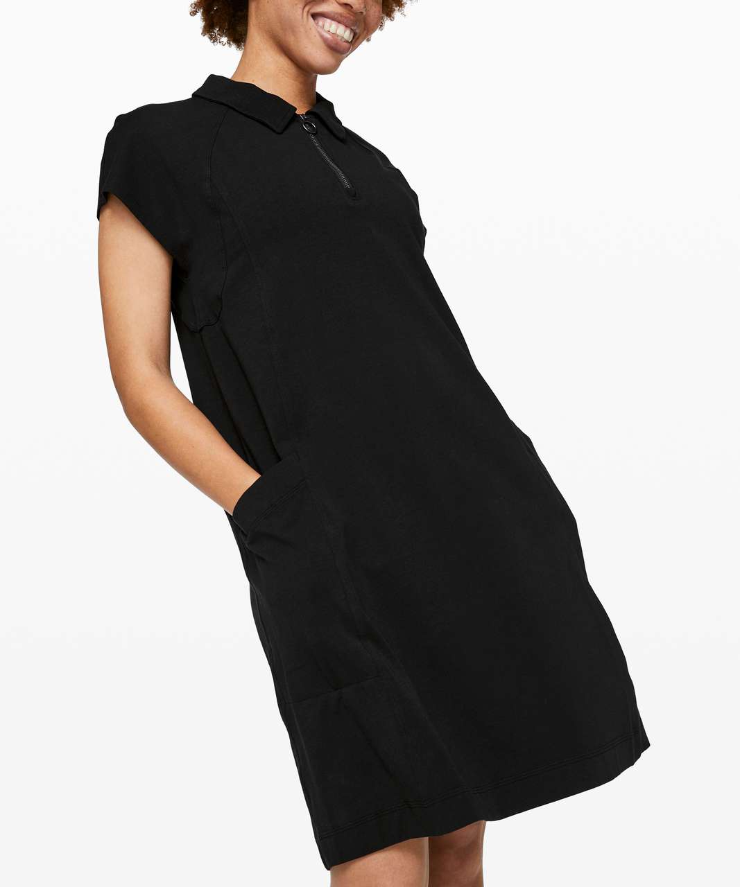 Lululemon Players Pro-Form Polo Dress - Black