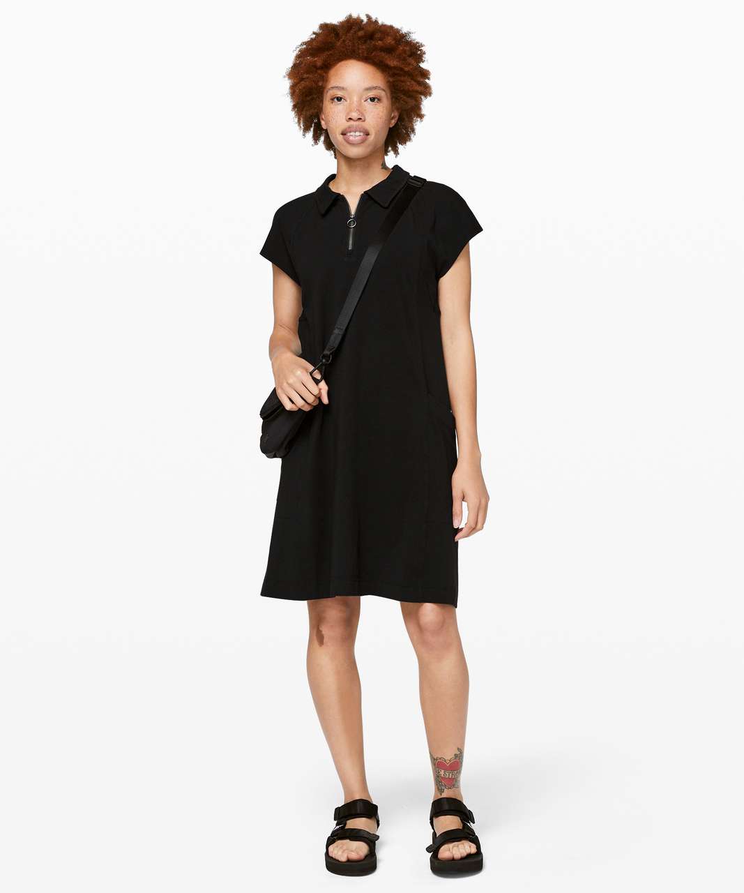 Lululemon Players Pro-Form Polo Dress - Black