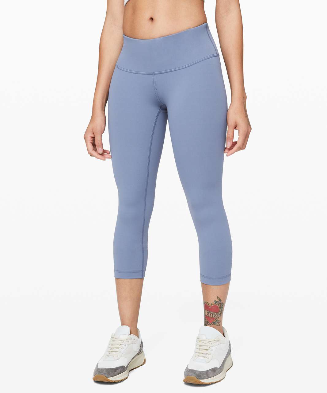 Lululemon Wunder Under Crop III 21" *Full-On Luxtreme - Oasis Blue