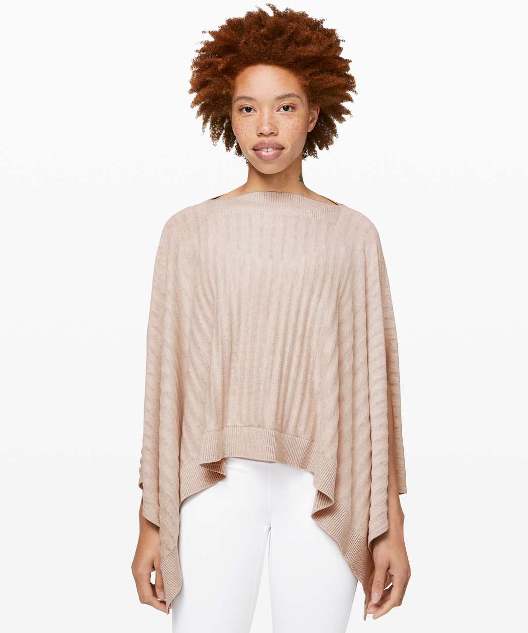 Lululemon Forward Flow Poncho - Heathered Muse