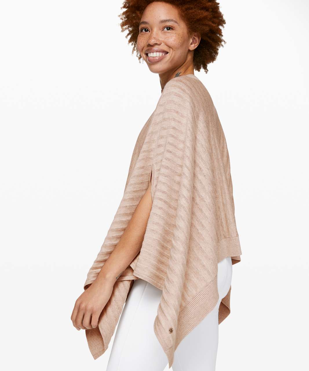 Lululemon Forward Flow Poncho - Heathered Muse